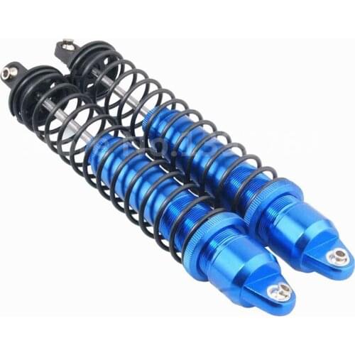 2 Pieces RC Car Upgrade Part Aluminum Alloy Oiled Shock Absorber(Al.) Traxxas TRA 7761 For 1/5 Scale Model X-MAXX Monster Truck