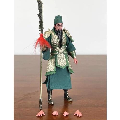 DT DreamToys 6 inch action figure Guan Yu Romance of Three Kingdoms model ND061