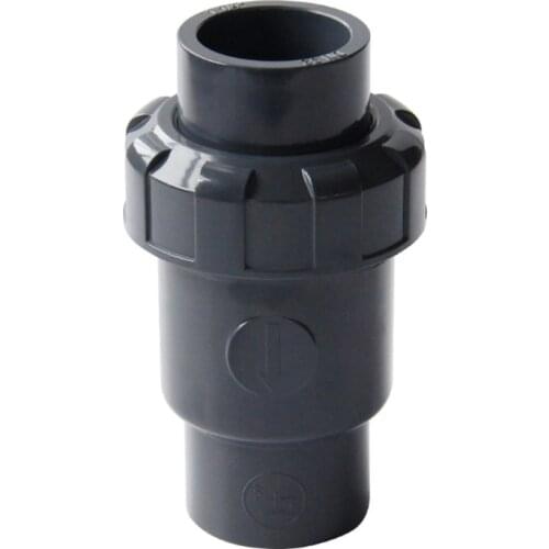 PVC pipe fittings check valve plumbing system fittings 20mm 25mm 32mm 19QB