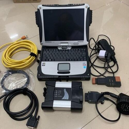 Icom Next Auto diagnostic Tool OBD code Scanner with V12.2020 Software in 720GB SSD and used laptop CF-19 CF19 Toughbook