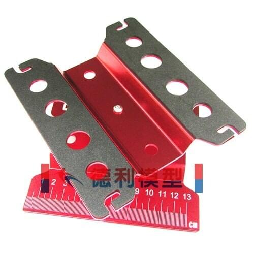 Model tool for 1/10 rc model car shunting repairing platform