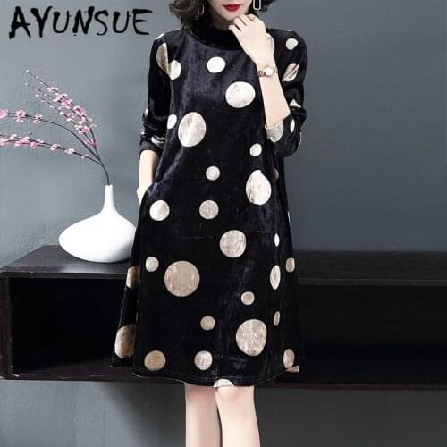 Dress Women Spring Autumn Print Dress Women Clothes 2020 Party Dress Vintage Dress Elegant Vestidos Robe Femme HCL186113 YY2468
