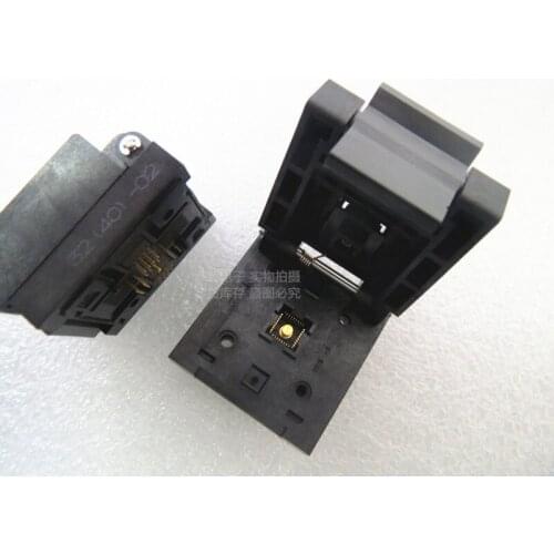 Original IC Test Seat QFN-32 (40) BT-0.5-02 QFN32 MLF32 Burning Adapter VQFN33 Socket 5X5MM Pitch 0.5M