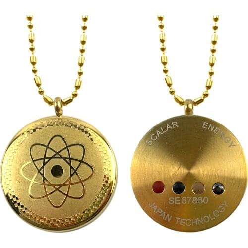 2020 Trend Punk Chain Necklace- Anti EMF Protection Scalar Energy Quantum Pendant Necklace- Charm Jewellry for Men Women