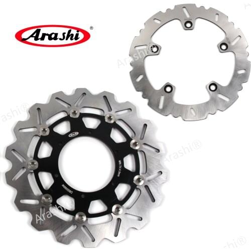 ARASHI CNC Front Rear Brake Rotors Disc Fit BMW F 650 GS ABS / F650GS GS650 650cc 2008 2009 2010 2011Accessories