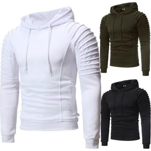 Casual Hoodies Men Fashion New Hooded Sweatshirt Coat Mens Moletom Masculino Fashion Hoodies Slim Sportswear Tracksuit