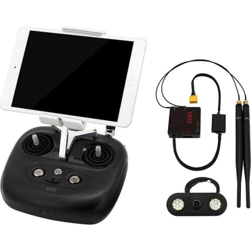 SIYI VD30 2.400-2.483 GHz 15-CH Remote Controller Transimitter Receiver integrated 2 KM DATALINK for DIY Agricultural drones