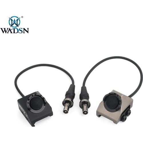WADSN Tactical 20mm Picatinny Rail Pressure Remote Switch Hot Button For DBAL A2 PEQ15 M300 M600 Airsoft Gun Weapon Light Laser