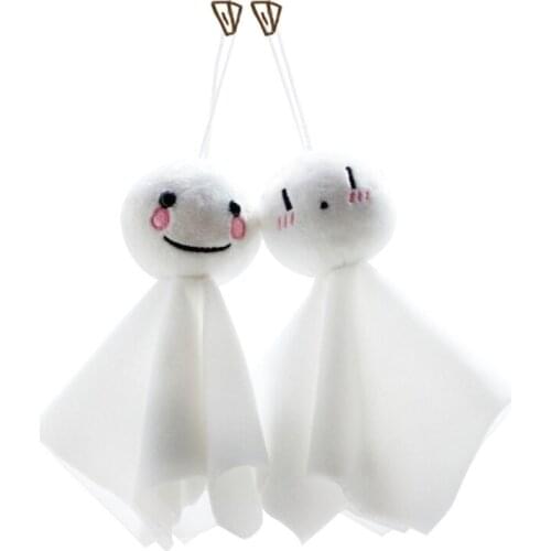 Japanese Teruterubozu Cute Plush Sunny Doll Toy Cosplay Pendant Hanging Ornament Keyring Decoration Gift for Girls