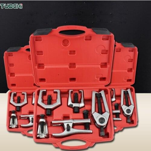 Ball Joint Separator 5pcs Ball Head Extractor Tie Rod End Kit Pitman Arm Puller Auto Tool Set Remover for Auto Repair Tools