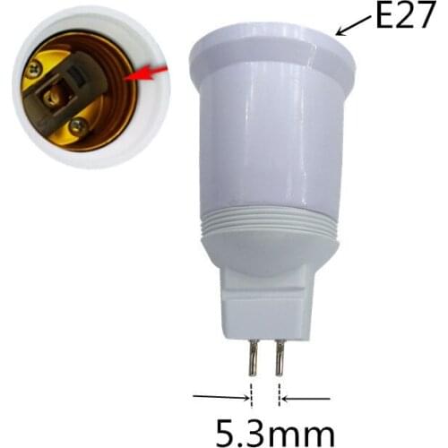 G5.3-E27 Lamp Holder Converter MR16 to E27 TO G5.3 TO E27 Lamp base MR16 turn to E27