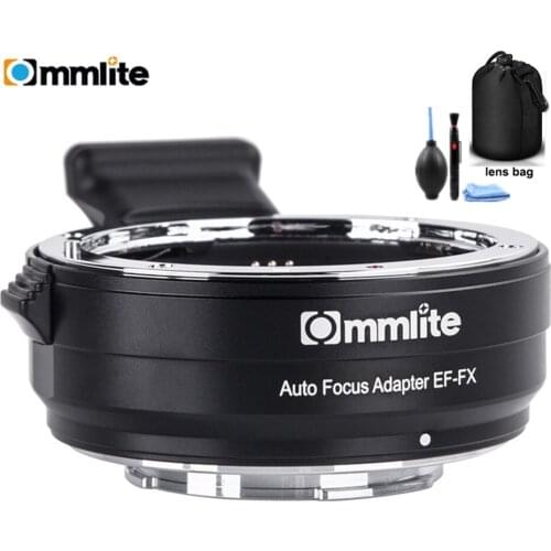 Commlite EF-FX Auto Focus Mount Adapter for Canon EOS Tamron Sigma Lens To Fujifilm FX Mirroless Camera Lens Adapter for Canon
