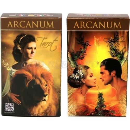 Full English Arcanum Tarot 78 Cards Deck Oracle Playing Card Party Board Game Drop Shipping