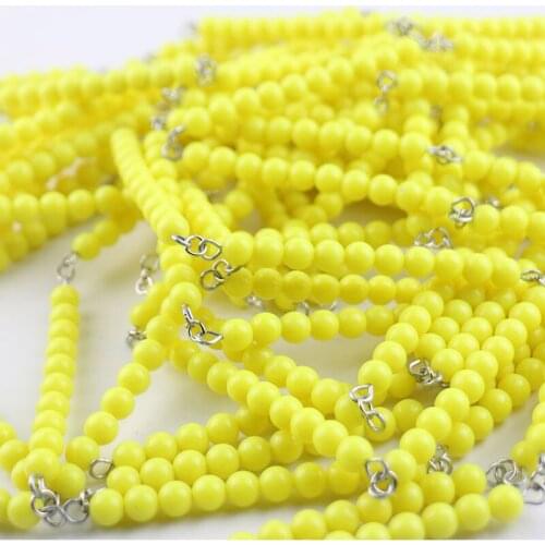 Wooden Montessori Toys Math 100 Yellow Beads Preschool Educational Learning Toys For Children Juguetes Brinquedos E2264Z