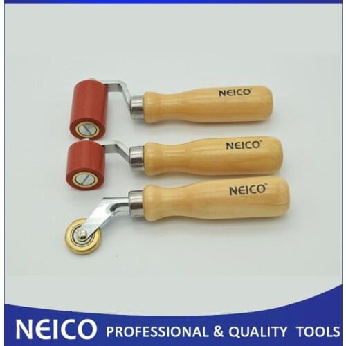 Hot Sale- Free Shipping, 3PCS 45mm Silicone Seam Rollers With 28mm Silicone Pressure Roller ,6mm Brass Penny Roller