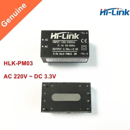 HLK-PM03 AC-DC 220V to 3.3V Step Down Buck Isolated Power Supply Module Hi-Link authorized distributor