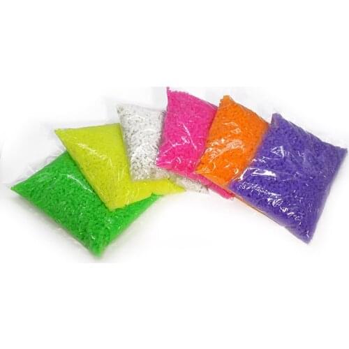 JINLETONG 7800PCS/Bag Hama Beads 5mm Noctilucous Fuse Beads Toys For Children DIY 3d puzzle kids gift