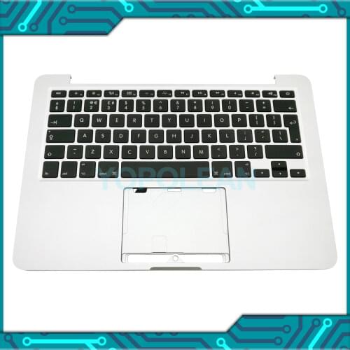 Topcase Palmrest UK Keyboard with Backlight For Macbook Pro Retina 13" A1502 Top Case 2013 2014 year