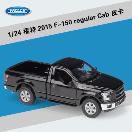 Welly 1:24 2015 Ford F-150 regular Cab alloy car model Diecasts Toy Vehicles Collect gifts Non-remote control type toy cars