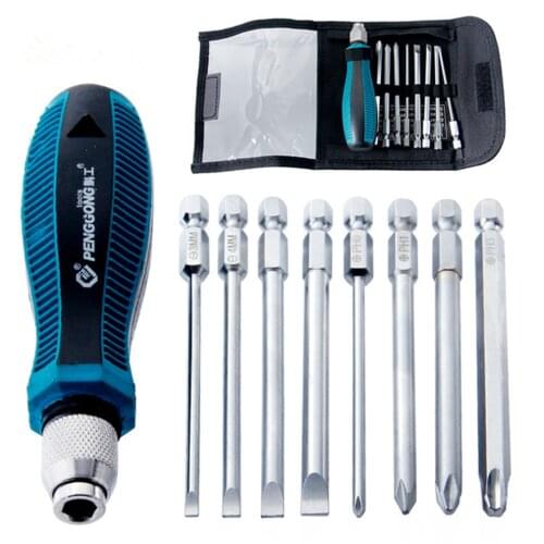 9Pcs/set Precision Screwdriver Set Multitool Screwdrivers With Magnetic Repair Slotted Phillips Hand Tools