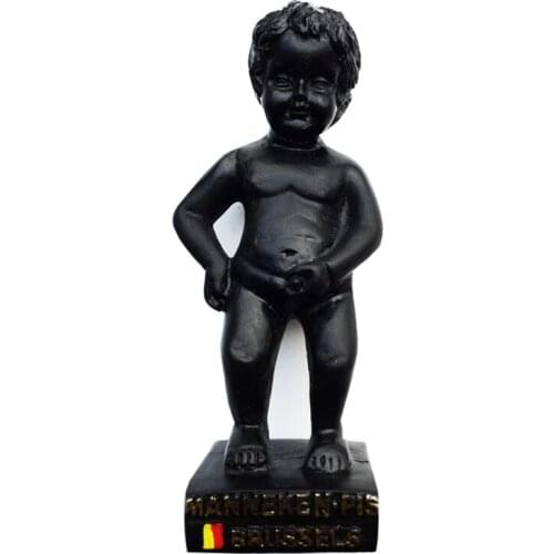 New Handmade Painted Urine Child, Landmark Of Brussels, Belgium Resin Crafts Creative Home Decortion Tourism Souvenir Gift