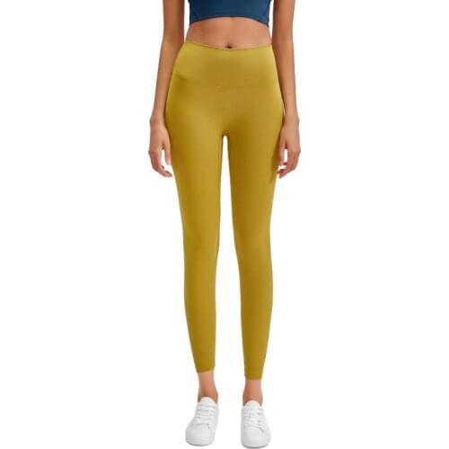 New Nude Yoga Pants For Women No Sewing High Waist Hip Lifting Elastic Fitness And Sports Capris