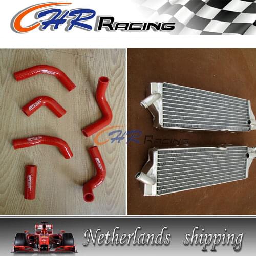 R&L For HUSQVARNA TC/TE250 /TE310/ TC/TE450 TC/TE510/SMR 450/510 RADIATOR+HOSE