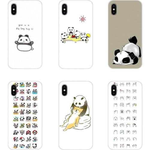 For Oneplus 3T 5T 6T Nokia 2 3 5 6 8 9 230 3310 2.1 3.1 5.1 7 Plus 2017 2018 Cute Cartoon Panda Design Silicone Phone Shell Case