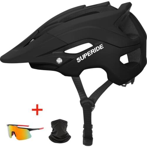 Men Women Ultralight Riding Cycling Helmet Outdoor Sports TRAIL DH MTB Bicycle Helmet In-mold Road Bike Mountain Bike Helmet