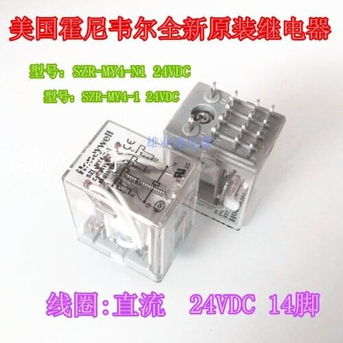 Szr-my4-1n 24 VDC relay szr-my4-n1 14 pin
