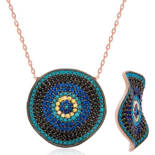 Tevuli 925 Sterling Silver Evil Eye Women Necklace