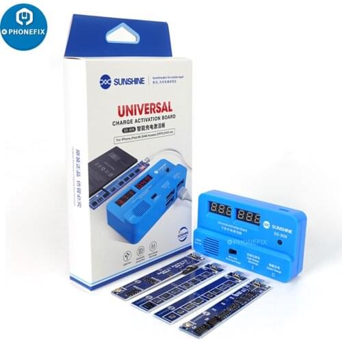 SS-909 SUNSHINE Universal Battery Activation Board for Android Mobile Phone Quick Charging PCB Tool for iPhone Samsung Huawei