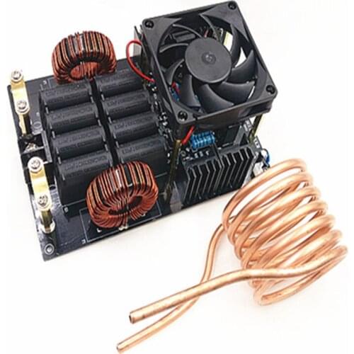 1000W 50A ZVS high frequency Induction Heating Board Module Heater DC12-40V with coil