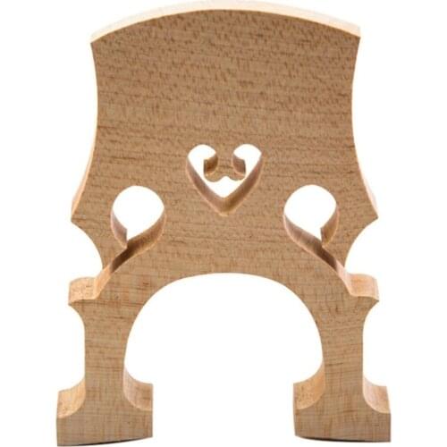 1PC Exquisite Wood Cello Bridge For 4/4 Size cello French Style For Cello Accessory Strings Musical Parts 170*117*12mm 100% new