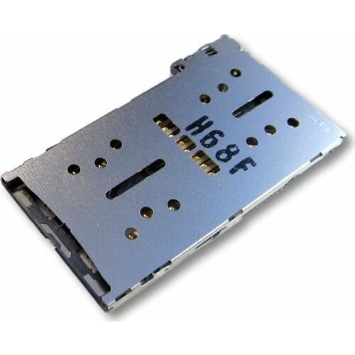 1pcs Micro SD Card + SIM Card Reader Holder Connector For Sony Xperia XC X Compact F5321 F5322 XZ F8331 XP F8132 XZS G8232