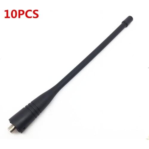 10PCS UHF 400-470 MHz Antenna SMA-F Female for Walkie Talkie Kenwood TK3107 TK3100 TC500 TC600 TC700 TC610 TC620 Two Way Radio