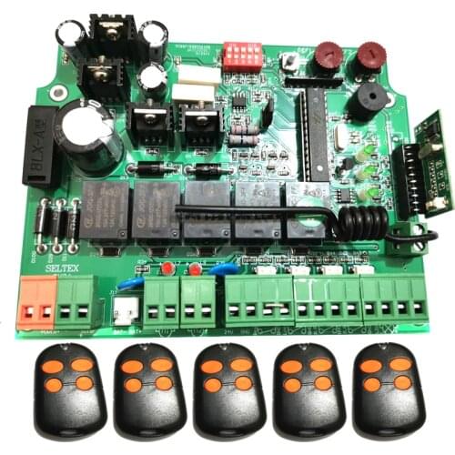 12VDC Replacement Circuit Control Board for Swing Gate Openers