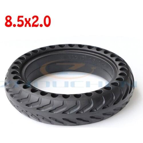 8.5 inch honeycomb hole solid tire 8.5x2 solid tire suitable for electric scooter motorcycle ATV moped parts 8.5X2.0