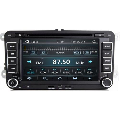 Car Multimedia Player For Volkswagen VW Passat B6 CC Polo Golf 4 5 Jetta Caddy T5 Bora Skoda Seat 2Din Radio Car DVD GPS