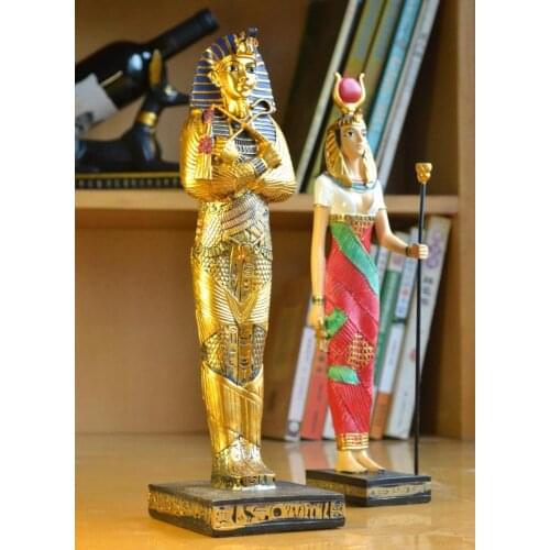 Egyptian travel sculpture ornaments modern simple home hall decoration Pharaoh furnishings ancient Egyptian legend