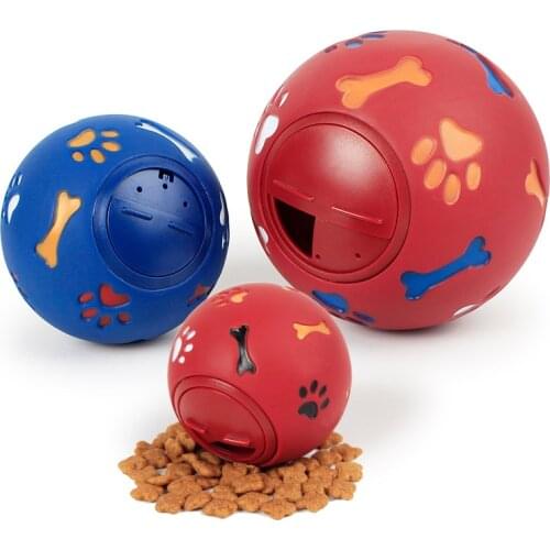 Dog Toy Chew Device Leakage Toy Plastic Ball Interactive Pet Dog And Cat Molar Training Artifact Anti-Bite Anti-boring Artifact