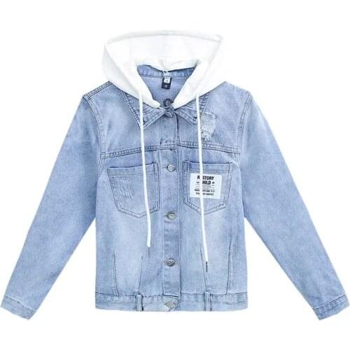Large Size Denim Jacket Women 2021Spring Autumn New Slim Korean Version Cowboy Coat Female Embroidered Jeans Outwear Ladies L821