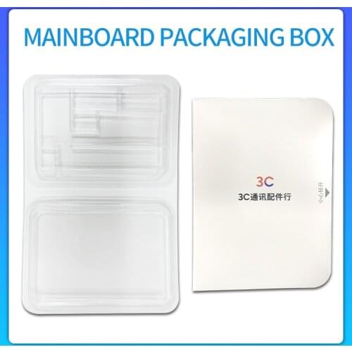 Minaboard Packging Box For iphone 6s Plus 7 8 X 11 Pro XS MAX 12Mini Protect The Phone Motherboard Flex Cable Nand Flash chips