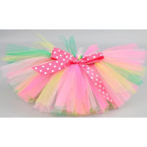 New Arrival Baby Girls Watermelon Fluffy Tutu Skirt Baby First Birthday Party Costume Infant Tulle Cake Smash Newborn-5T 6T