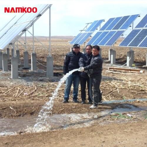 Portable solar water pump 1.5kw for irrigation popular in japan