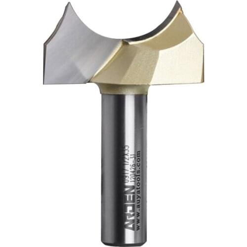 Ball Bit Point-cut Round Over Groove Bits One Beaded curve Arden Router Bit - 1/2*1/4 Shank - Arden A0906198