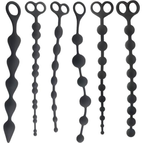 Silicone Butt Plug Anal Beads Ball EroticSex Toy For Beginners Man Women Adult Anus Masturbator Prostate Massage 18+ Sex Shop