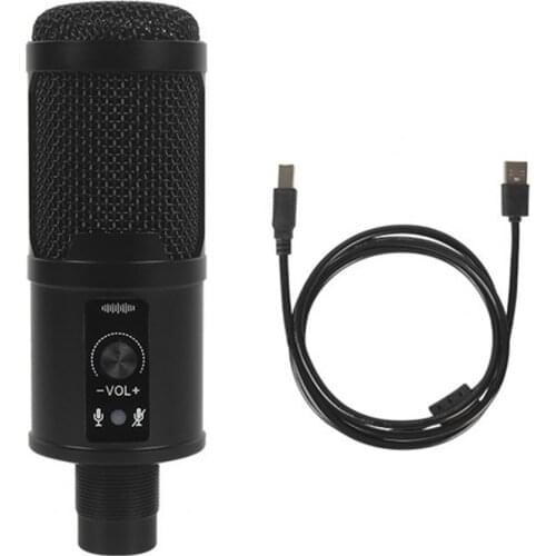 Recording USB Condenser Microphone Professional Studio Microphones For PC Computer Laptop Voice Podcasting For Youtobe Mic Stand