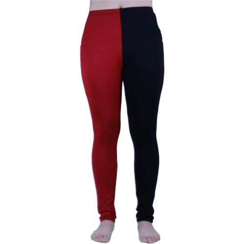 Babbytoro 2020 Lady Leggings Two Toned White Black Split Color Jeggings Plus Size 7XL 6XL 5XL XS Ankle Modal Workout Pants