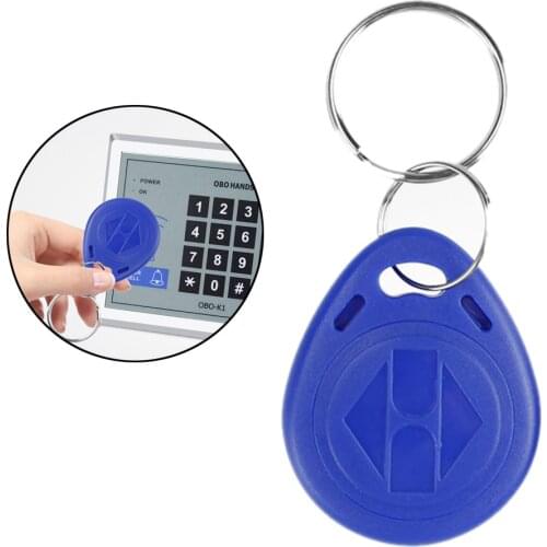 100Pcs/lot 125khz RFID EM4100 TK4100 Key Fobs Token Tags Keyfobs Keychain ID Card Read Only Access Control